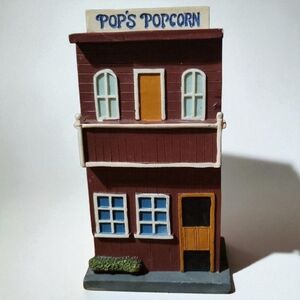 Vtg Greenbrier International Pops Popcorn Collector’s Series Wall Village